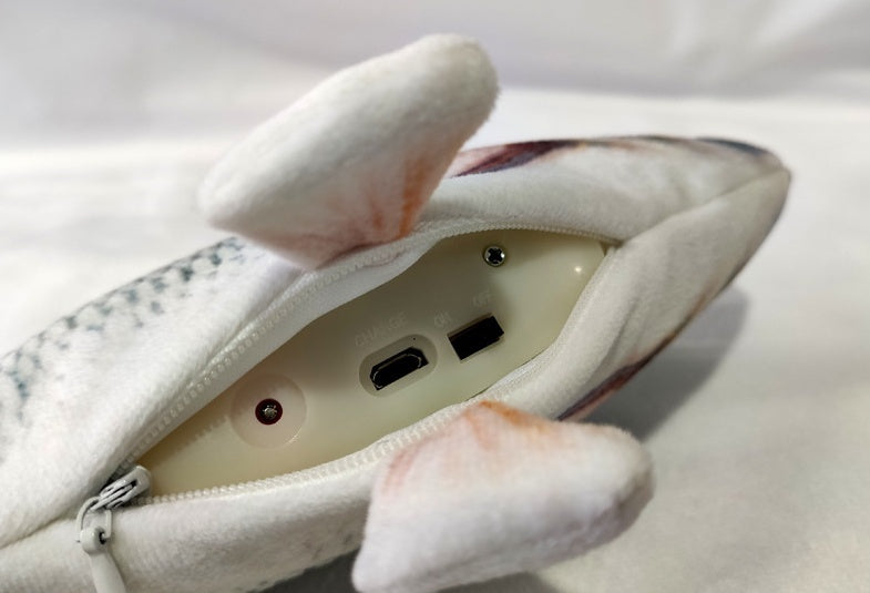 Fladdrande Interaktiv Fiskleksak för Katter (USB-Laddning)